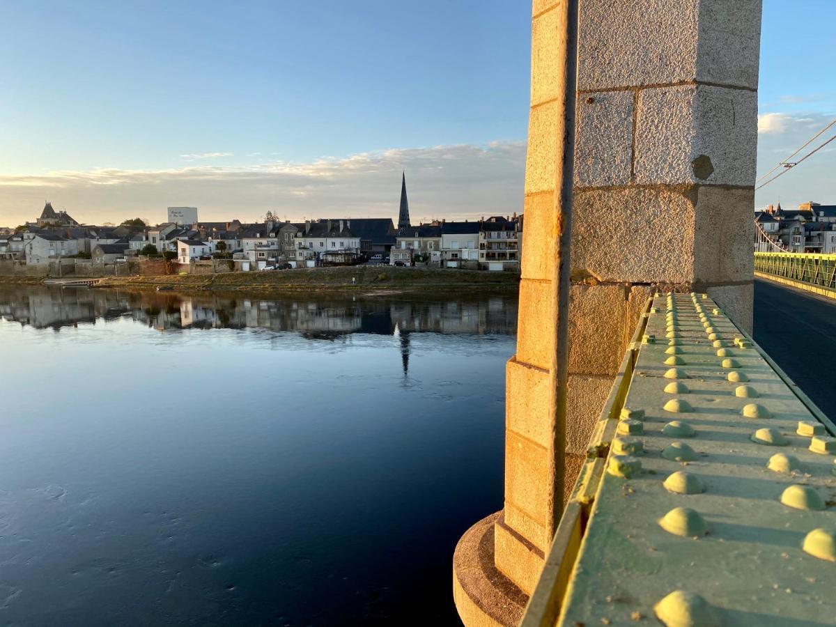 Gite Loirizon Vue Loire 4 Personnes Ingrandes  Buitenkant foto