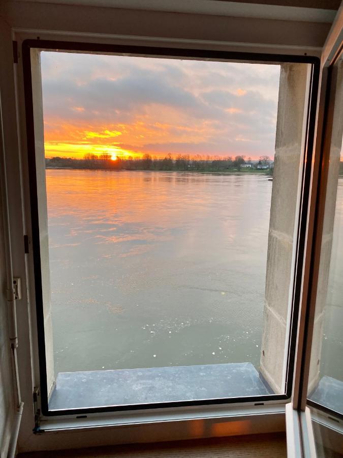 Gite Loirizon Vue Loire 4 Personnes Ingrandes  Buitenkant foto